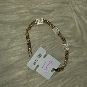 Ping Gold and Silver Geometric Women's Bracelet